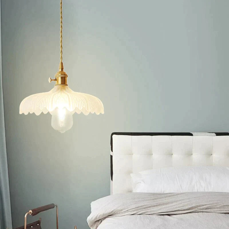 Nordic Post-Modern Creative Glass Single-Head E27 Pendant Light For Dining Room Living Bedroom