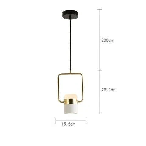 Nordic Simple Creative Chandelier Postmodern Luxury Rotating Table Lamp Led Single Bedroom Bedside