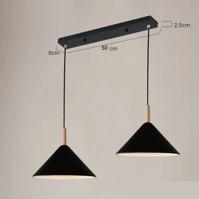 Nordic Simple Kitchen Pendant Light Island Dining Room Suspension Lamp Led Ceiling Lighting
