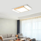 Nordic Style Wood And Metal Ceiling Lights’ Alternatively: ’Squared Lights In Metal’