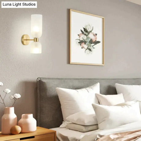 Nordic Wall Lamp All Copper Simple Personality Bedroom Bedside Light Extra Modern Tv Background