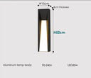 Outdoor Wall Lamp LED Black Lighting Exterior Light-1-Light Outdoor Lamp Black / Small / 3000K