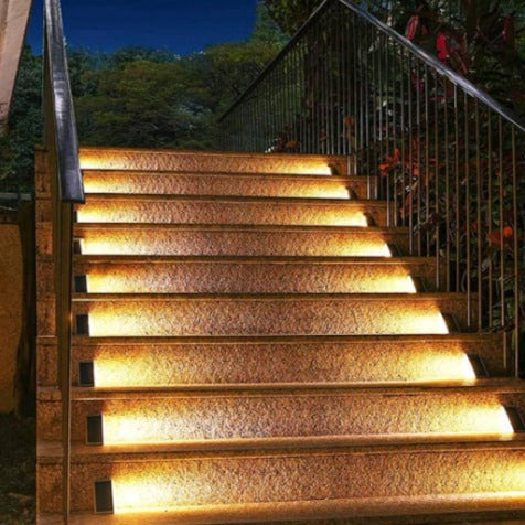 Luna Solar Powered Stair Lights Pack of 4Pack,10 Pack,20Pack