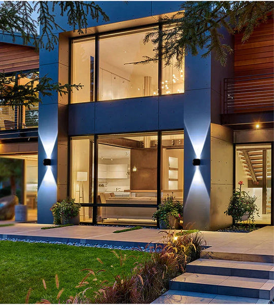 Indoor Lighting Led Wall Lamp Ip65 Waterproof & Outdoor Aluminum Light Surface Mounted Cube Garden