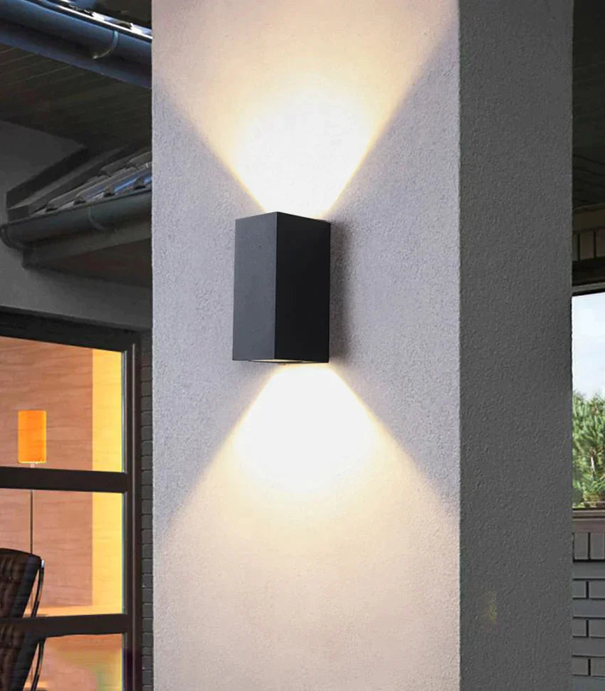 3W/6W Led Aluminum Wall Lamp Porch Light Sconce Square Outdoor Waterproof Garden Lights Modern Wall