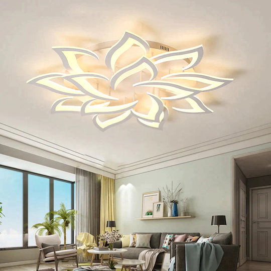 Modern Led Ceiling Lights For Living Room Kitchen Bedroom Kids’ Dimmable Lamp Art Deco Fixture