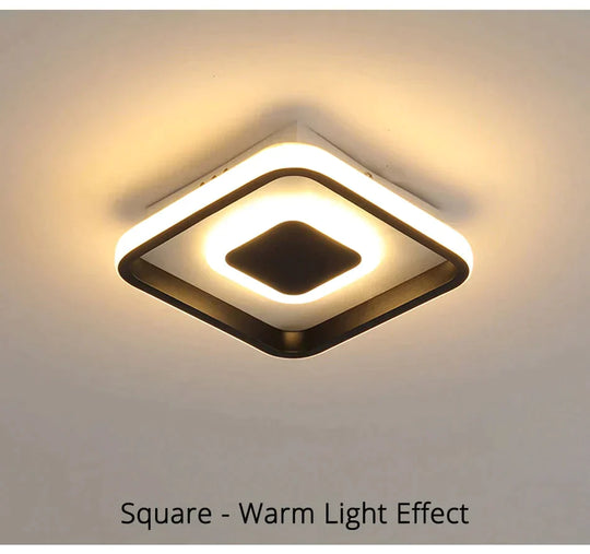 The Fashion Modern Led Ceiling Lights For Hallway Study Room Living Indoor Lighting 16-18W