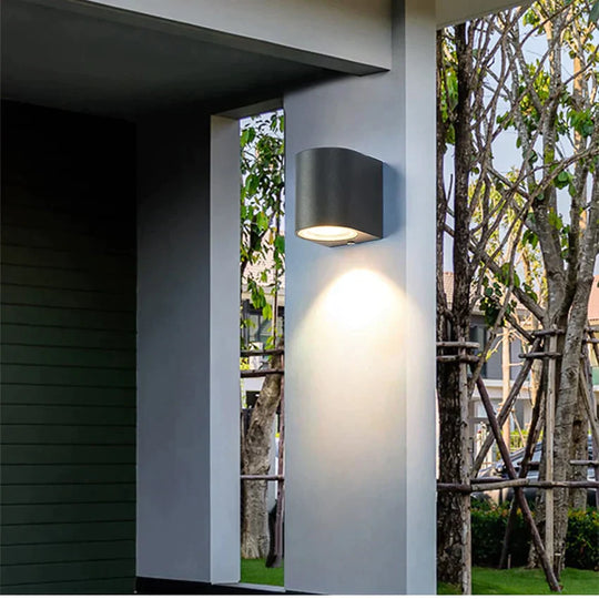 3W/6W Led Aluminum Wall Lamp Porch Light Sconce Square Outdoor Waterproof Garden Lights Modern Wall