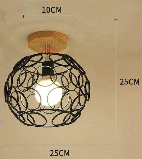 Creative Crystal Minimalist Ceiling Light Single Wall Lamp Bedroom European Iron Crystal Decor Lamps