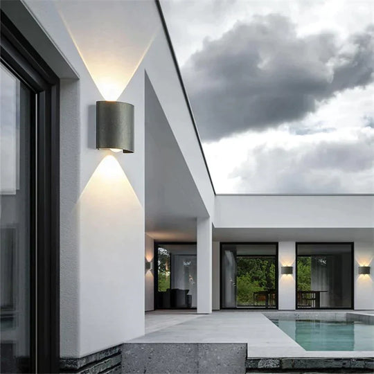 Led Outdoor Waterproof Wall Lamp Led Light Porch Courtyard Garden Lights Balconi Lighting Outdoor