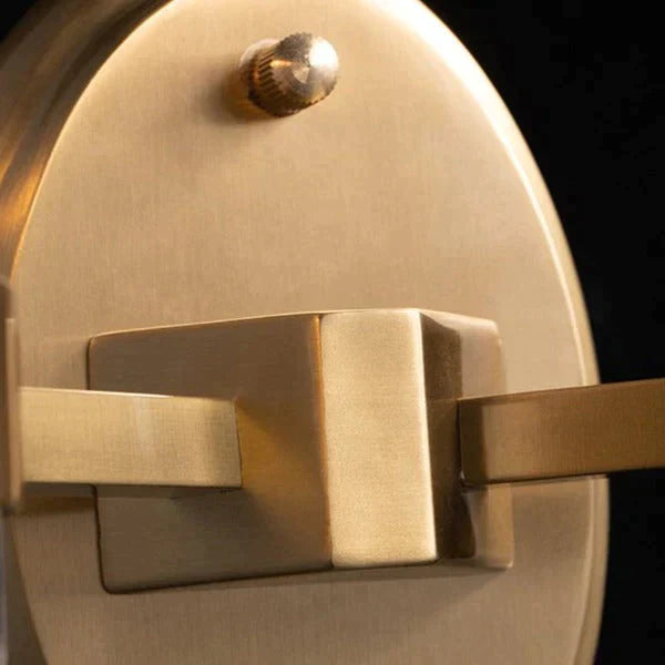 Retro Light Luxury Nordic All Copper Wall Lamp Lamps