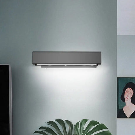 Rotatable Led Sconce Lamp: Modern Aluminum Wall Mounted Lighting In Warm/White Light -