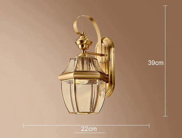 Simple Country Style Of Outdoor Copper Wall Lamp L Lamps