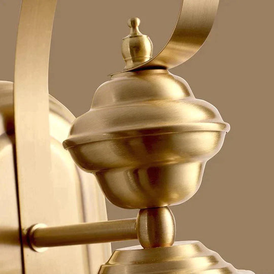 Simple Country Style of Outdoor Copper Wall Lamp Copper Wall Lamps