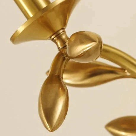 Simple European Style Flower Copper Wall Lamp Lamps