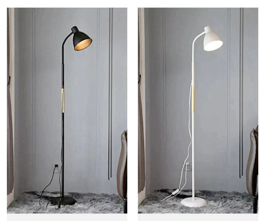 Simple Led Living Room Floor Lamp Study Bedside Lamp Bedroom Floor Lamp Floor Lamps
