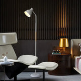 Simple Led Living Room Floor Lamp Study Bedside Lamp Bedroom Floor Lamp White / Trichromatic light Floor Lamps
