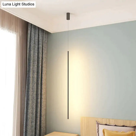 Simple Line Pendant Lights Hanging Lamp Lighting Restaurant Bar Hall Light Creative Geometry Lines
