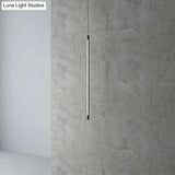 Simple Line Pendant Lights Hanging Lamp Lighting Restaurant Bar Hall Light Creative Geometry Lines