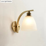 Simple Living Room Lamp Corridor Copper Wall Lamp Copper Wall Lamps