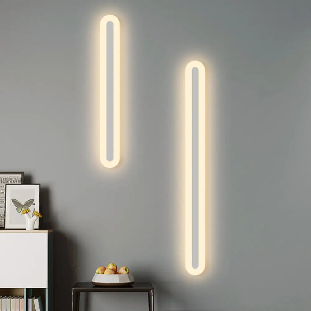 Simplicity Led White/Warm Wall Sconce Lamp - 3 Sizes Available White / 16 Warm