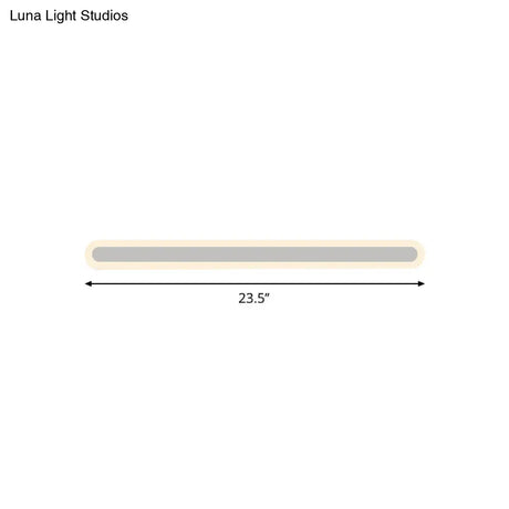 Simplicity Led White/Warm Wall Sconce Lamp - 3 Sizes Available