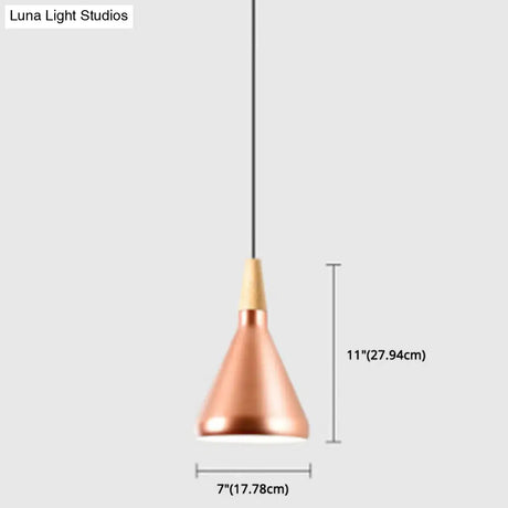 Simplicity Pendant Light With Multi Color Options - Nordic Macaroon Aluminum Lampshade Perfect For