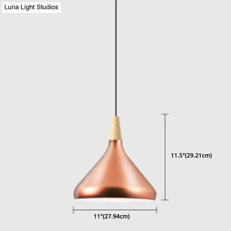 Simplicity Pendant Light With Multi Color Options - Nordic Macaroon Aluminum Lampshade Perfect For