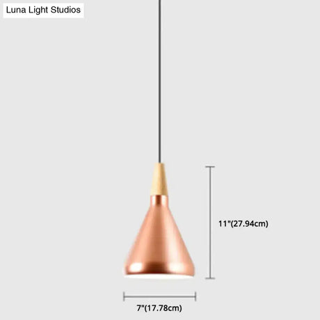 Simplicity Pendant Light With Multi Color Options - Nordic Macaroon Aluminum Lampshade Perfect For