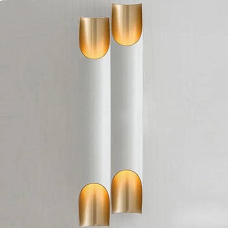 Sleek Aluminum Wall Light Sconce For Beveled Tube Mount - Ideal Living Rooms 2 / White