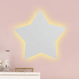 Sleek Led Wood Wall Light For Hallway & Kitchen - Slim Contemporary Design White