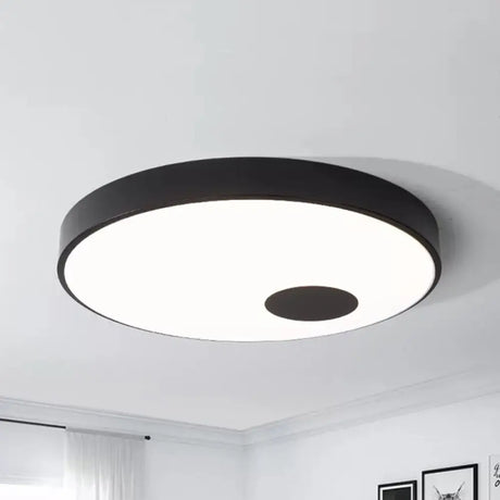 Sleek Nordic Candy Colored Ceiling Lamp For Kindergartens Black / 11’