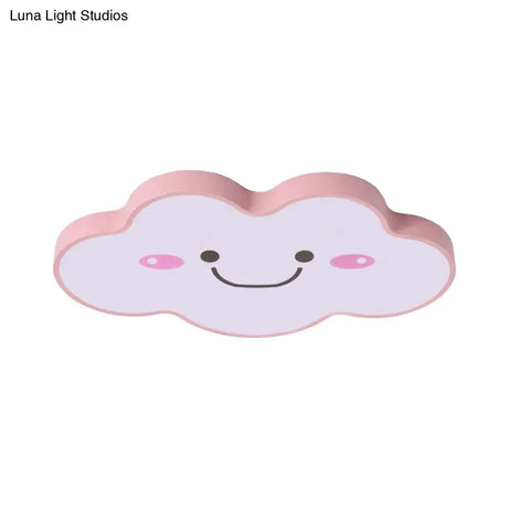 Smiling Cloud Ceiling Light - Children’s Nordic Style Acrylic Fixture