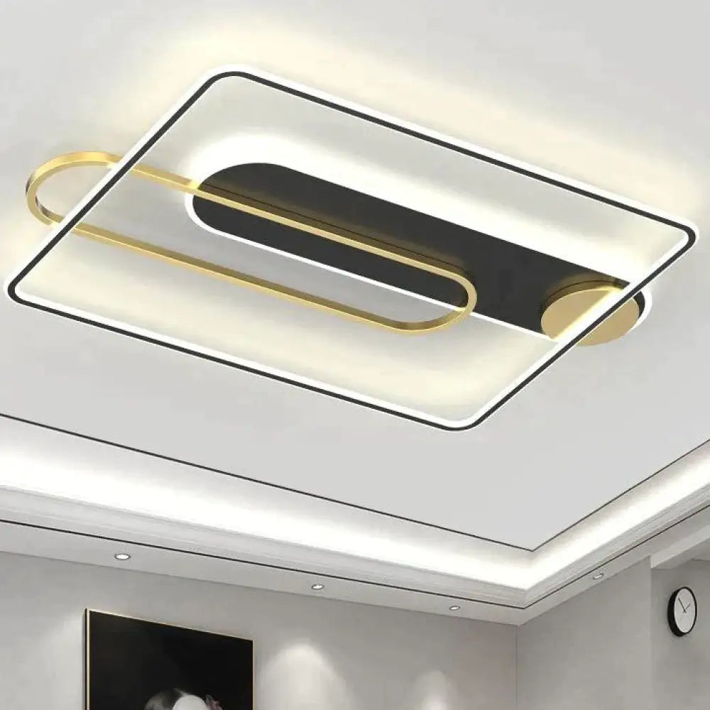 Thin Bedroom Restaurant Modern Simple Side-emitting LED Ceiling Lamp Decoration Ceiling