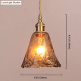 Vintage 1 Light Pendant Lamp Amber Alabaster Glass Pendant Lighting for Living Room