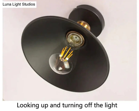Vintage Ceiling Lamp For Living Room Bedroom Lamps Decorative Luminaire Bathroom Bar Retro Light