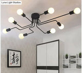 Vintage Ceiling Lights Iron Personality For Living & Bed Room