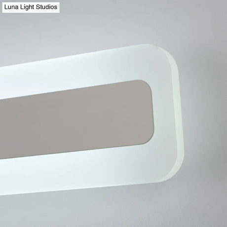 Waterproof Led Vanity Light - Modern Acrylic Design | High Brightness Sconce For Bathroom