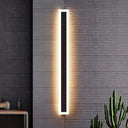 Waterproof Outdoor Lighting Tall Led Wall Lamp Ip65 Aluminum Dimmable Light Garden Porch Sconce