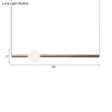 White/Gold Glass Chandelier Lamp - Modernist Design Led Ceiling Pendant Light With